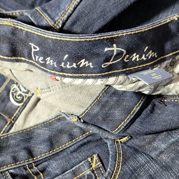 Converse One Star Premium Demin Straight Leg Jeans Size 28 - Picture 8 of 12